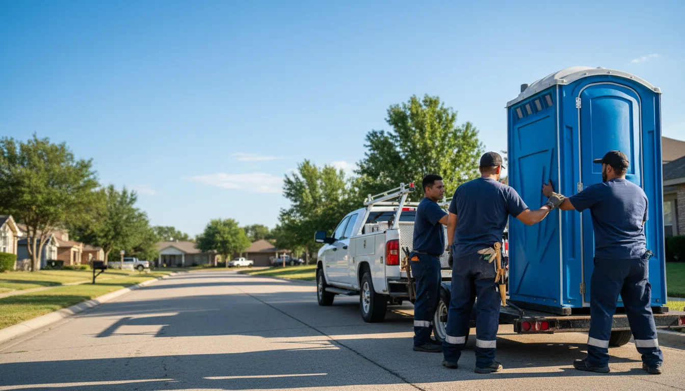 Portable Toilet Rental in Dover, IL near me
